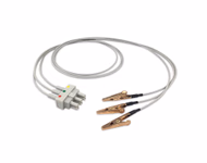 Compatible 3 Lead ECG Wires with Alligator Clips, 1.0m,IEC for smiths medical/V3404, V3404P SKU: ELV-AAS3-100A-I