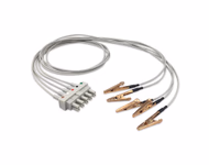 Compatible 5 Lead ECG Wires with Alligator Clips, 1.0m,AHA for smiths medical/V3404, V3404P SKU: ELV-AAS5-100A-A