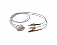 Compatible 3 Lead ECG Wires with Alligator Clips, 1.0m,AHA (comparable to Bionet vet B-WIRE-N) for BrioX3Vet,BrioX5Vet,BrioX7VetBM3VetElite,BM5VetElite,BM7VetElite SKU: ELV-BNS3-100A-A