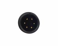 Connector for Compatible 4-lead ECG Trunk Cable AHA (comparable to Ivy Biomedical 590432)