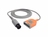 Compatible 5-lead with ESU-Proof ECG Trunk Cable AHA (comparable to Mindray 0012-00-1255-06) Reusable, Limb + Chest Lead, 6.0m, used with Mindray Leadwire SKU: ET-5002EP(60)-MR-A