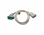 Connector for Compatible 5-lead with Respiratory Rate ECG Trunk Cable AHA (comparable to Fukuda Denshi CIO-05CTP-5NA)