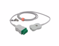 Connector for Compatible Fetal Leg Plate (DECG) Cable (2.5m) (comparable to GE Healthcare 989803137801, Used with Philips Spiral Electrodes)
