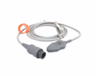 Compatible Fetal Leg Plate (DECG) Cable (2.5m) (comparable to GE Healthcare 2109004-001, Used with Kendall Spiral Electrodes) SKU: FDELA-GE02-SKE
