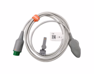 Compatible Fetal Leg Plate (DECG) Cable (2.5m) (comparable to Huntleigh ACC-OBS-066, Used with Kendall Spiral Electrodes) SKU: FDELA-HL01-SKE