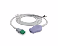 Connector for Compatible Fetal Leg Plate (DECG) Cable (2.5m) (for use with Spacelabs, Used with Kendall Spiral Electrodes)