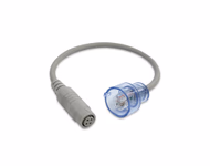 Compatible IBP Transducer Adapter (for use with Medex Inc, used with B.Braun, Transducer) Reusable, 0.3m SKU: IBPC-MXT-BB03