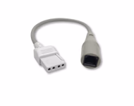 Compatible IBP Transducer Adapter (for use with Utah, used with Abbott/Medex, Transducer) Reusable, 0.3m SKU: IBPC-UT-MXT03