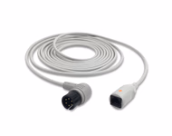 Compatible IBP Adapter Cable (comparable to Zoll 8300-0788-01, used with Abbott/Medex, Transducer) Reusable, 4.0m SKU: IBP-AM02-MXT40