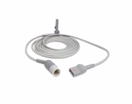 Compatible IBP Adapter Cable (comparable to Draeger 2606491, used with Utah, Transducer) Reusable, 4.0m SKU: IBP-AM-UT40