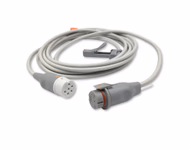 Connector for Compatible IBP Adapter Cable (comparable to Datascope 0012-00-1245, used with B.D., Transducer)