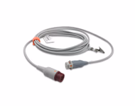 Connector for Compatible IBP Adapter Cable (comparable to Mindray 001C-30-70757, used with B.D., Transducer)