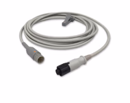 Connector for Compatible IBP Adapter Cable (comparable to Nihon Kohden NKD-IBP/LOGICAL, used with Medex Logical, Transducer)