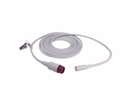 Compatible IBP Adapter Cable (comparable to Philips M1634A, used with B.Braun, Transducer) Reusable, 4.0m SKU: IBP-PH-BB40