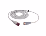 Compatible IBP Adapter Cable (comparable to Philips 684081, used with B.D., Transducer) Reusable, 4.0m SKU: IBP-PH-BD40