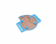 Connector for Compatible US Top Case with Knob and Loop (comparable to GE Healthcare 2108346-001, used for 2108346-001 )