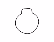 Compatible Rubber Gasket (comparable to Edan, used for MS3-109301(D),02 01 210256 ) 1 pcs/bag SKU: KLF-014-04
