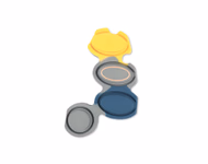 Compatible Silicone Buttons (comparable to Philips 451261016311-3, used for MP40/MP50) 1 pcs/pack* SKU: KLN-027-04