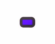 Compatible Purple Lens (comparable to Philips, used for M2601A) 1 /Pc SKU: KLN-073-01