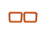 Compatible Rubber End Cap/Orange (comparable to Baxter, used for AS40/AS50) 2 pcs / bag SKU: KLN-083-02B