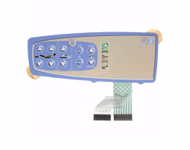 Compatible Left Caregiver Overlay w/Bed Controls only (comparable to Hill-Rom 141281, used for P1170 CareAssist ES) 1 pcs / bag SKU: KLN-093-02