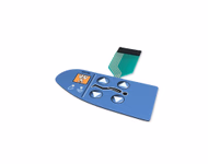 Connector for Compatible Pat Controls,Base FD,Left (comparable to Hill-Rom, used for Advant 2 Med Surg Bed)