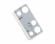 Compatible Front Bezel/Symbol Temp/IBP/Fast SPO2/ECG Resp/NBP (comparable to Philips, used for X3/MX100 option A01C18 ) SKU: KLN-098-02