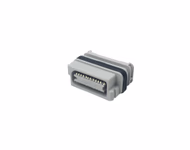 Compatible MSL Male Connector W/O PCBA (comparable to Philips, used for MMX series/MX450/500/550) 1 pcs/pack* SKU: KLN-099-09-06