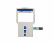Compatible Membrane Switch, white (comparable to Hudson, used for O2 Analyzer 5801) 1 pcs/bag SKU: KLN-115-01