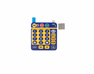 Compatible Membrane Switch (comparable to Hospira, used for Gemstar Infusion Pump) 1 pcs / bag SKU: KLN-150-01