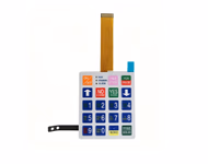 Compatible Membrane Switch (comparable to Curlin Medical, used for PAINSMART IOD) 1 pcs / bag SKU: KLN-151-01