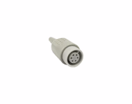 Connector for Compatible ECG Reception 6 pin (comparable to: AAMI)