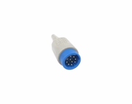Connector for Compatible ECG Reception,10pin/5.0mm Cable Exit (comparable to: Datex Ohmeda)