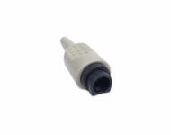 Connector for Compatible SpO2 Reception, 12 pins, Black  (comparable to: Spacelabs)