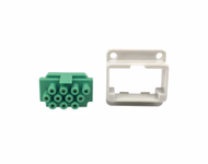 Compatible ECG Socket (comparable to: GE Marquette) Reusable, 1 / Kit SKU: KS-060