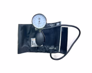 Aneroid Sphygmomanometer for Adult,65mm diameter dial, chrome plated plastic case, PVC bulb, single tube, adult nylon cuff without iron ring, 54*14.5cm, PVC bladder 1 pcs/box SKU: KT-A011-A1