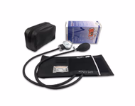 Connector for Aneroid Sphygmomanometer for Adult With 120g metal gauge, PVC bulb and adult nylon cuff without iron ring, 54*14.5cm, PVC bladder