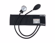 Aneroid Sphygmomanometer for Child With 120g metal gauge, PVC bulb and adult nylon cuff without iron ring, 34.5*11cm, PVC bladder 1 pcs/box SKU: KT-A02-C