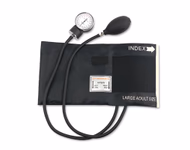 Aneroid Sphygmomanometer for Large Adult With 120g metal gauge, PVC bulb and adult nylon cuff without iron ring, 62*17.5cm, PVC bladder 1 pcs/box SKU: KT-A02-L