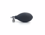 Compatible Pressure PVC Bulb & Valve Pressure PVC bulb with metal stopcock, black SKU: M06-G001