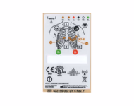 Compatible Rear Back Overlay Label/AHA (comparable to GE Healthcare 2017513-002, used for ApexPro) 1 /Pc SKU: M20-F127