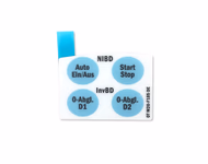 Compatible Overlay Label/NIBD+InvBD (German Version) (comparable to GE M1021348, used for E-PSMP-00) 1 pcs/pack* SKU: M20-F185