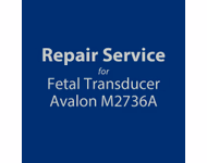 Repair service for Fetal Transducers - Philips M2736A Repair with brand new replacement parts and calibrated. SKU: R3203