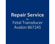 Repair service for Fetal Transducers Philips 867245 Repair with brand new replacement parts and calibrated. SKU: R3401