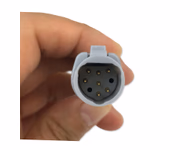 Compatible SpO2 Adapter Cable 1.2m (comparable to GE Healthcare OXY-OL1, used with Oxytip Sensors) SKU: SA-011-12OT