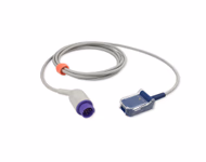 Compatible SpO2 Adapter Cable 2.4m (for use with Schiller, used with Nellcor OxiMax Sensors) Reusable SKU: SA-049X-24