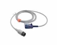 Connector for Compatible SpO2 Adapter Cable 3.0m (comparable to Mindray 0010-20-42712, used with Nellcor OxiMax Sensors)