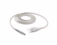 Compatible SpO2 Adapter Cable 3.0m (comparable to Schiller HW-HEMO-00014, used with Nellcor Oxismart Sensors) Reusable SKU: SA-176RB-30