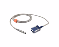 Connector for Compatible SpO2 Adapter Cable 3.0m (comparable to Schiller 2.310128, used with Nellcor OxiMax Sensors)