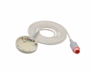 Compatible Cable Assembly with Top Case (comparable to Huntleigh, used for Sonicaid TOCO ACC-OBL-009 / L ) 1 kit/bag SKU: SP-FTC-SC01-WS